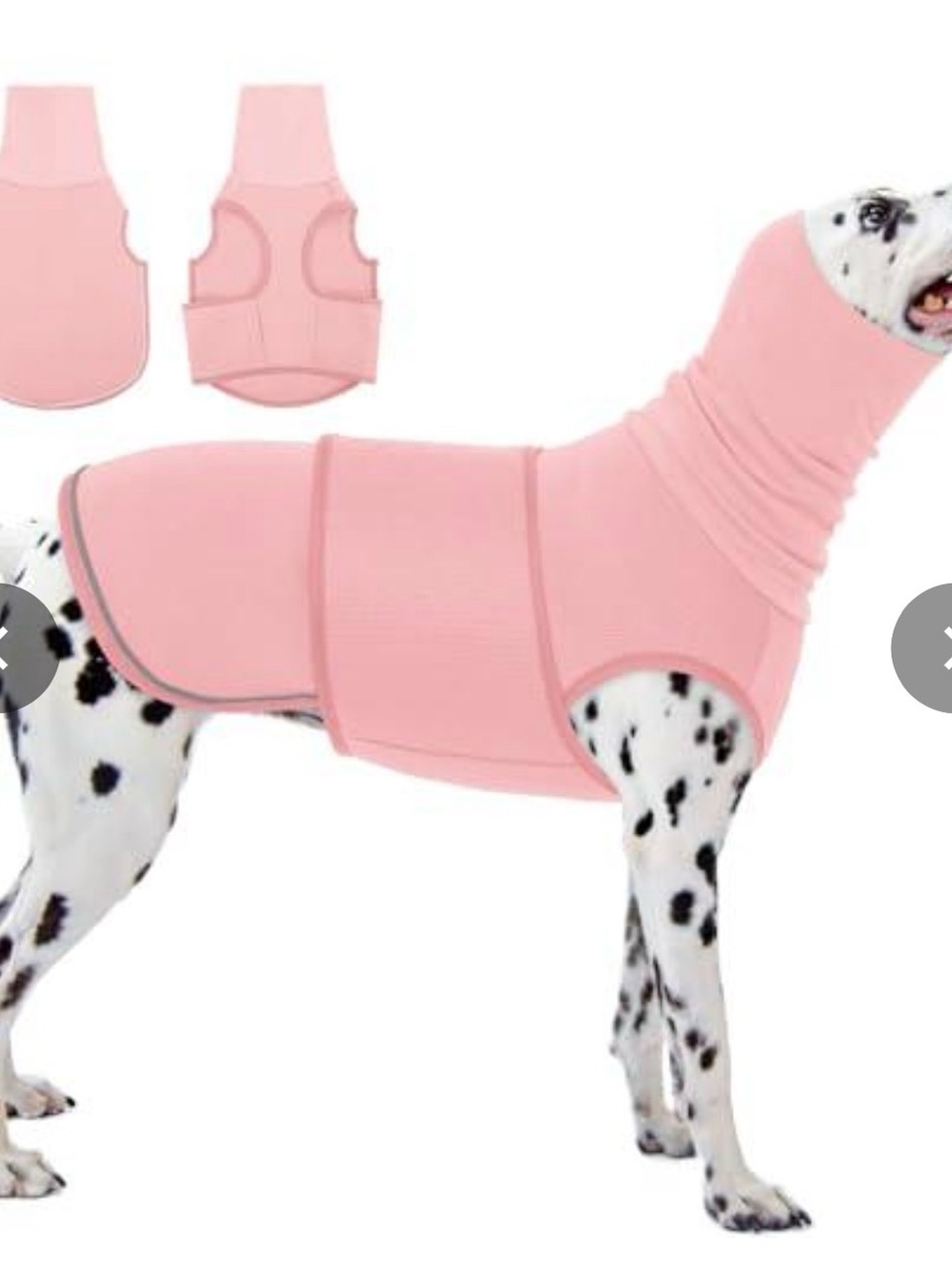 large Dog Anxiety shirt Pink XXXL Pic has size chart msrp$89